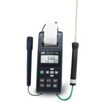 TES-1362列表式温湿度计_TES1362带打印功能温湿度测试仪