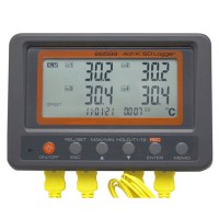 衡欣 AZ88598 高精度4通道K型温度SD卡记录器